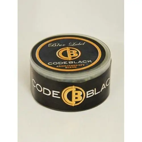 Code black BLUE LABEL liquid incense