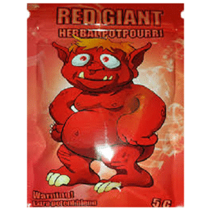 Giant Red Herbal Incense