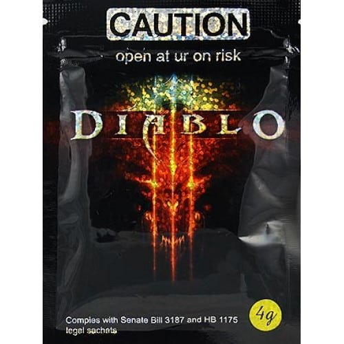 Caution Diablo Herbal Incense